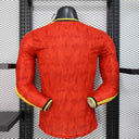 Maillot 25/26 Belgique Domicile player Manches Longues