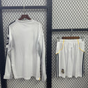 Ensemble 25/26 Real Madridl Domicile Adult  Manches Longues