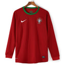 2012 Portugal Domicile maillot Retro Manches Longues