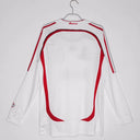 2006 2007 Maillot AC Milan Extérieur Rétro  Manches Longues