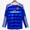 2011-2012 Chelsea Domicile maillot Retro Manches Longues