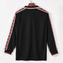 1998-1999 Manchester United Extérieur maillot Retro Manches Longues