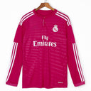 2014-2015 Maillot Retro Real Madrid Extérieur Manches Longues