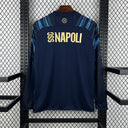 Maillot 25/26 Naples training blue Manches Longues