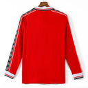 1998-1999 Manchester United Domicile maillot Retro Manches Longues